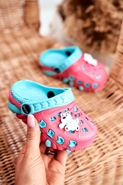 Дитяче взуття Foam Slides Red Polar Bear Oddie