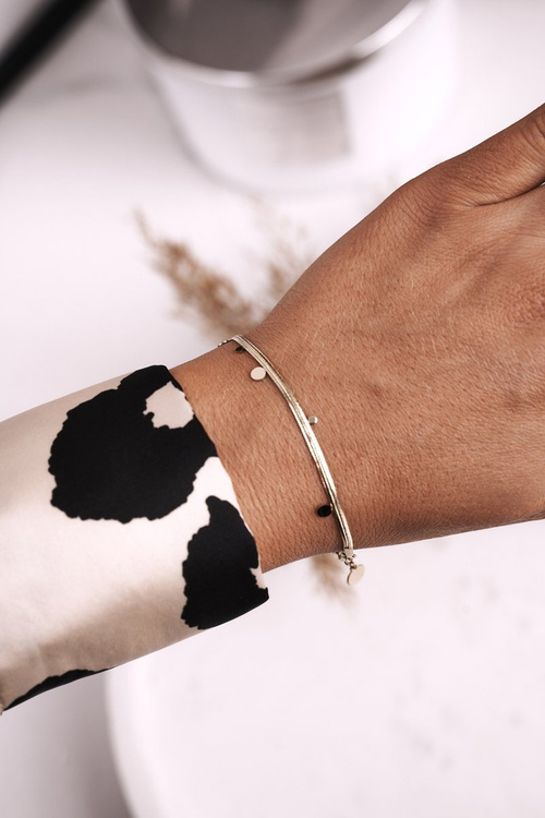 Ніжний браслет із кружками Золота Ліліана