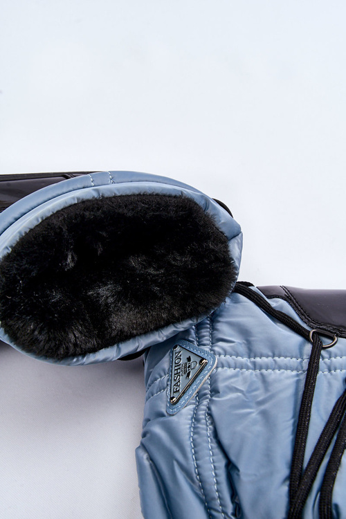 Жіночі модні зимові черевики на шнурівці Blue Carrios