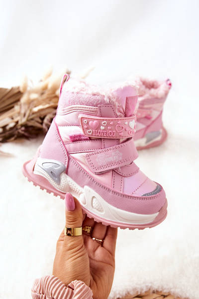 Дитячі м'які чоботи Pink Chilly
