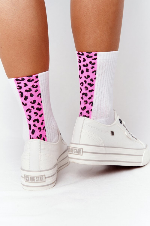 Жіночі кросівки на платформі BIG STAR HH274052 Білі