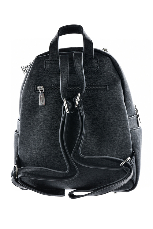 Жіночий шкіряний рюкзак Big Star LL574016 чорний