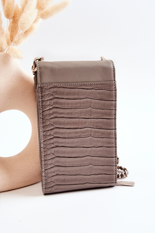 Маленька жіноча сумочка Monnari ETUA020-019 сіра