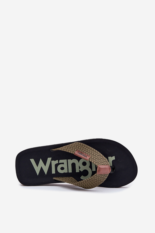 Чоловічі шлепанці WRANGLER ZANE FLIPFLOP MEN LOW 20251044.20251044.57B Зелені