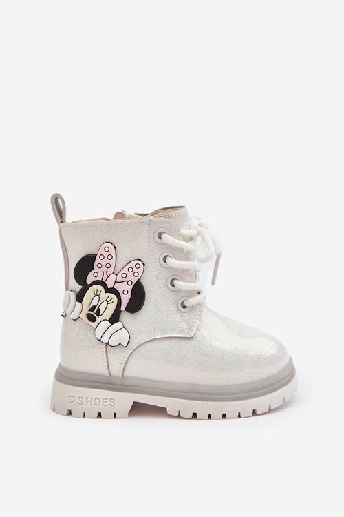 Дитячі утеплені чоботи Маус Minnie White Tarmi