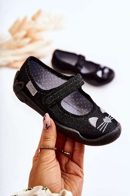 В'єтнамки Ballerinas Befado Cats 114X450 Black