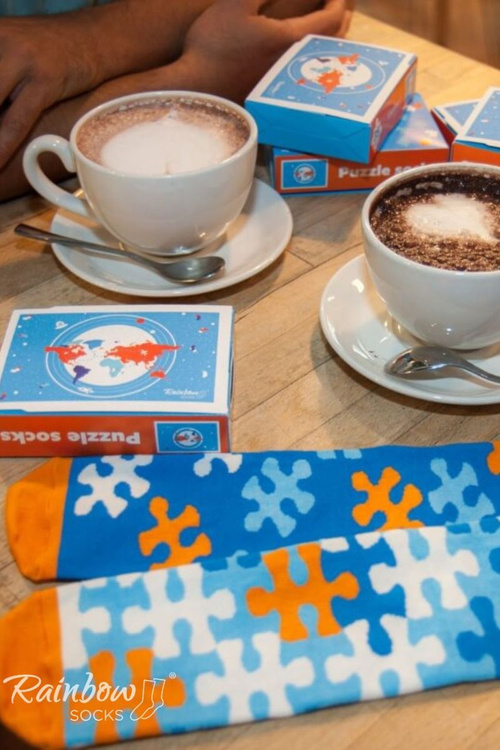 Шкарпетки PUZZLE Rainbow Socks