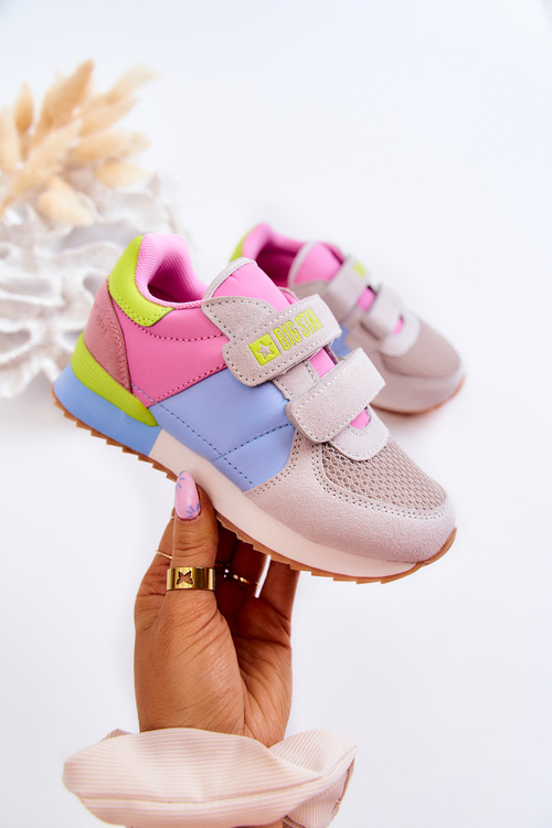 Дитяче спортивне взуття Memory Foam Big Star JJ374252 Pink-Blue