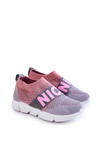 Спортивні дитячі кросівки Cobby рожево-сірі