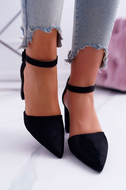 Жіночі туфлі на шпильці Чорні MadamStyle