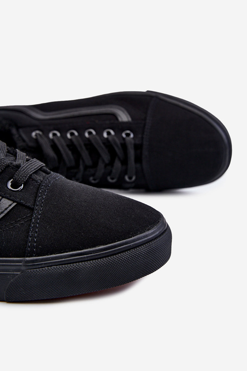 Чоловічі текстильні утеплені кросівки Black Harry