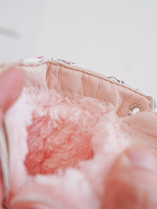 Дитячі утеплені чоботи на блискавці, рожеві Dolida