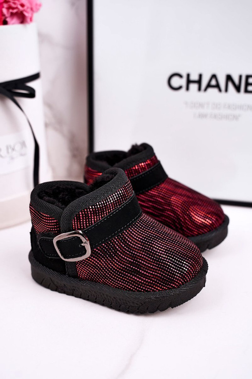 Дитячі сноуборди з хутром Червоні Чорні Dreamy