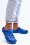 Жіночі гірки Foam Blue Crocs EVA