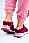 Жіноче спортивне взуття Кросівки Big Star Maroon GG274522