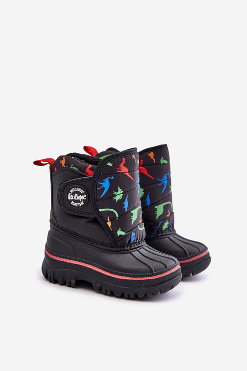 Дитячі зимові черевики на липучці Lee Cooper LCJ-24-44-2861K Чорні