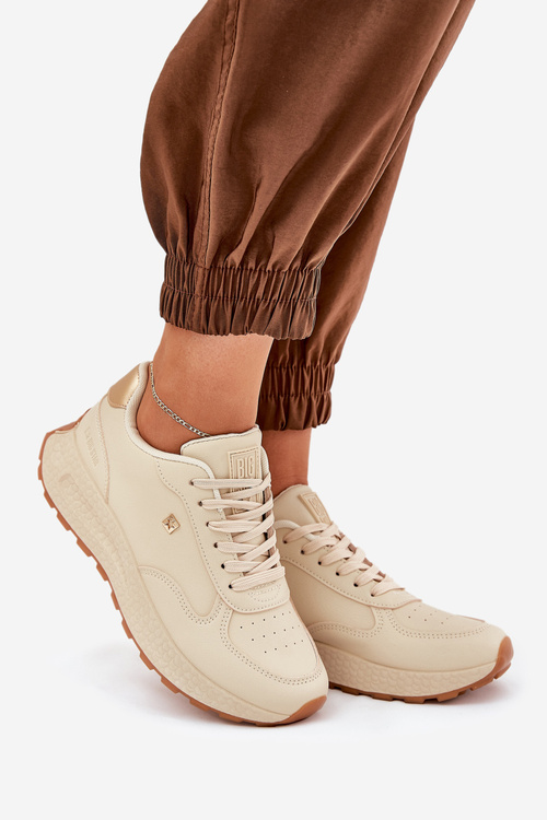 Легке Спортивне Взуття Для Жінок Big Star RR274630 HI-POLY SYSTEM Бежеві