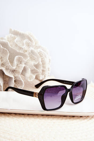 Жіночі градієнтні сонцезахисні окуляри UV400 чорні