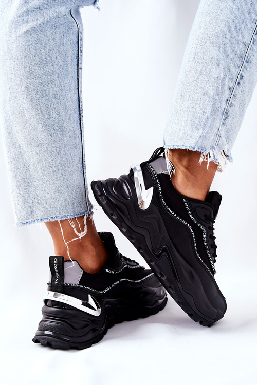 Жіночі кросівки Cross Jeans II2R4018C Чорні