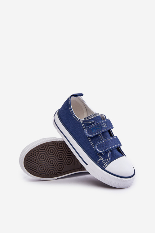 Дитячі кросівки на липучці Big Star OO374010 Navy Blue