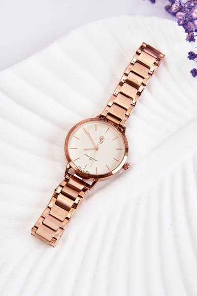 Модний жіночий годинник GG Luxe Rose Gold