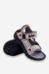 Дитячі босоніжки Lee Cooper LCW-23-34-1681 сіро-рожеві