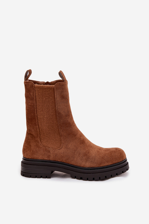 Жіночі челсі на блискавці Camel Julienne