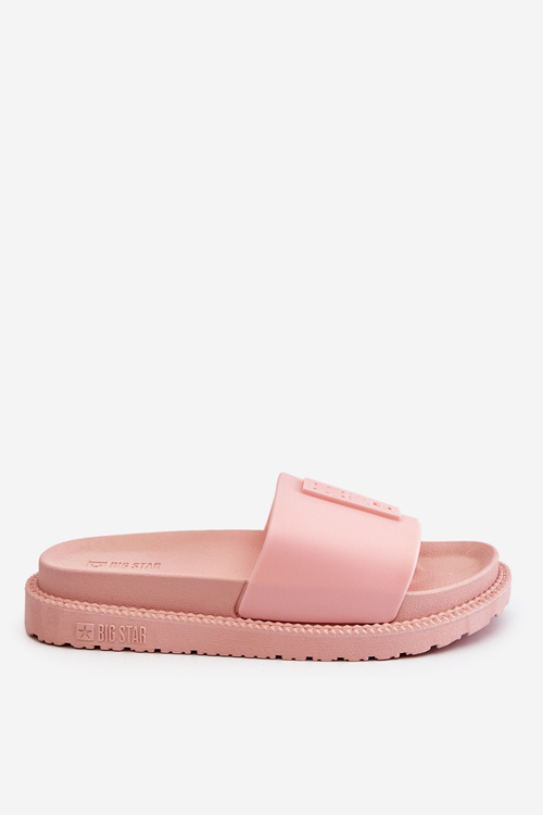 Жіночі тапочки Big Star LL274425 Світло-рожеві