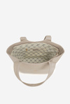 Сумка шопер з застібкою NOBO BAG6010-015 Світло бежевий