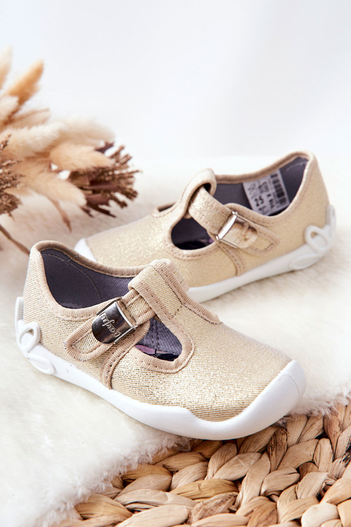 В'єтнамки Ballerinas Befado Shiny 115X003 Gold