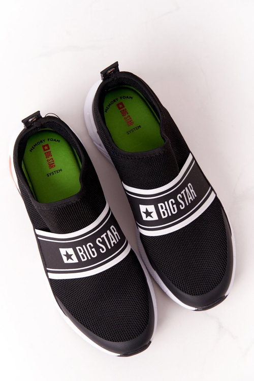 Жіночі кросівки Memory Foam Big Star HH274536 Чорні
