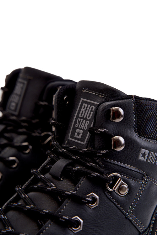 Чоловічі черевики Memory Foam Big Star KK174120 Чорні