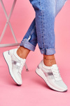Жіноче спортивне взуття шкіряне біле 1793 Сумую за тобою