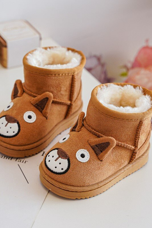 Дитячі утеплені чоботи Snow Boots Camel Vavena