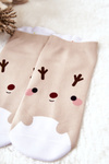 Шкарпетки для ніг Reindeer Beige