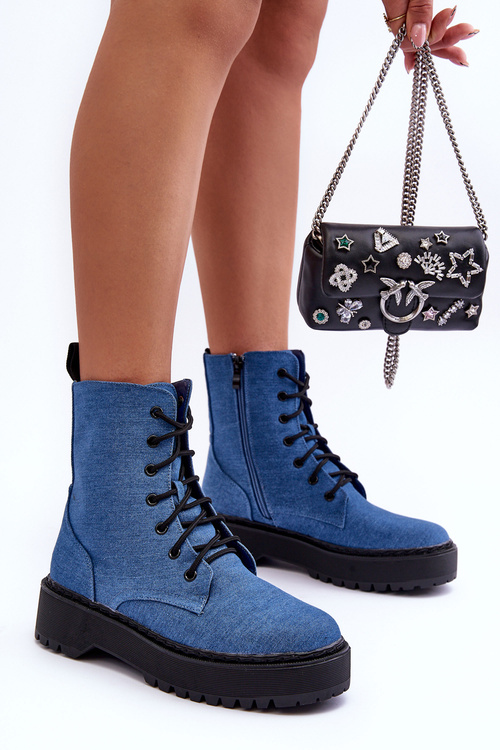 Жіночі робочі черевики Blue Teflorna