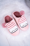 Жіночі домашні рожеві тапочки Mashimaro