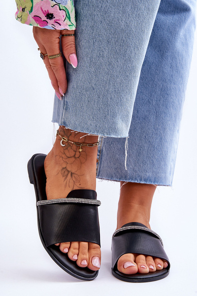 Елегантні чорні туфлі на підборах Термен