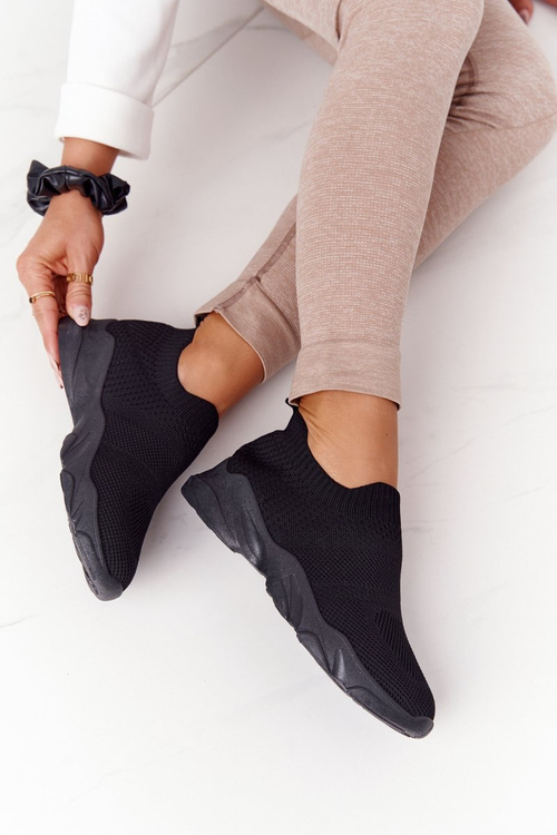 Жіночі сліпони чорні Yoga Class