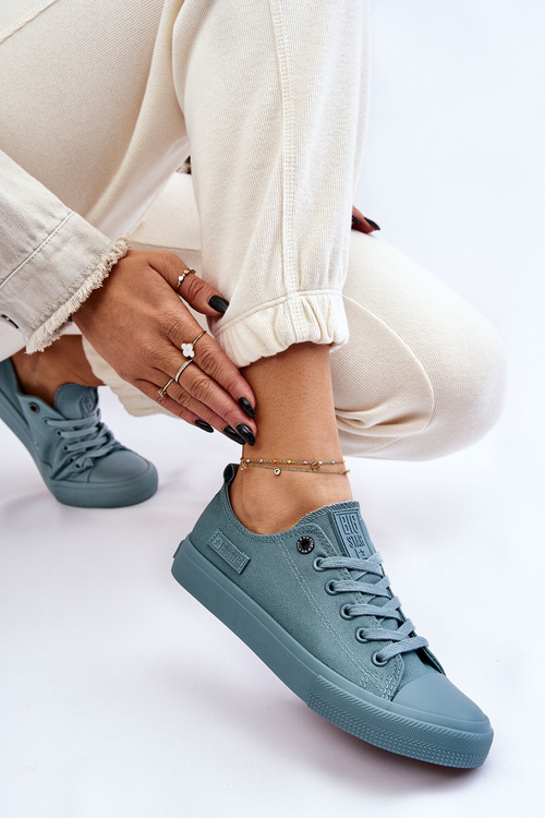 Жіночі класичні низькі кросівки Big Star LL274019 Green