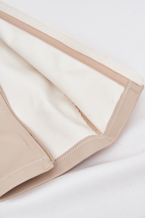 Жіночі Чоботи На Каблуку І Платформі Світло-бежеві Yavira