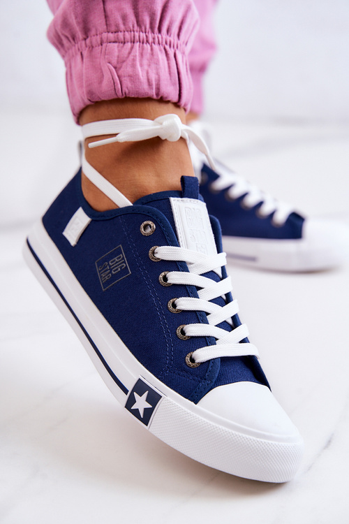 Класичні низькі кросівки Big Star JJ274256 Темно-сині