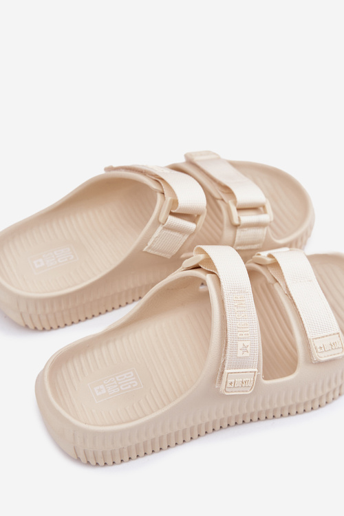 Жіночі Пляжні Сандалі З Липучками Big Star RR274A529 Бежеві