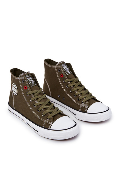 Чоловічі високі кросівки Big Star JJ174387 Хакі