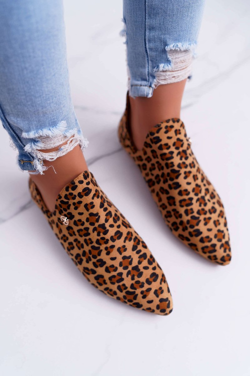 Чоботи з вирізом Lu Boo Leopard Chelsea