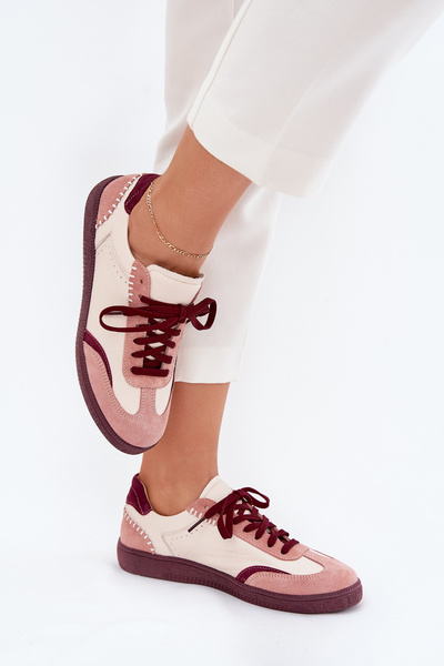 Жіночі Шкіряні Кросівки Zazoo N1220 Бежеві