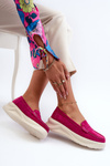 Замшеві жіночі мокасини Fuchsia Filidia