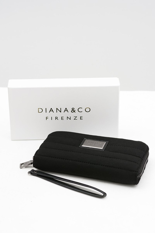 Великий чорний жіночий гаманець