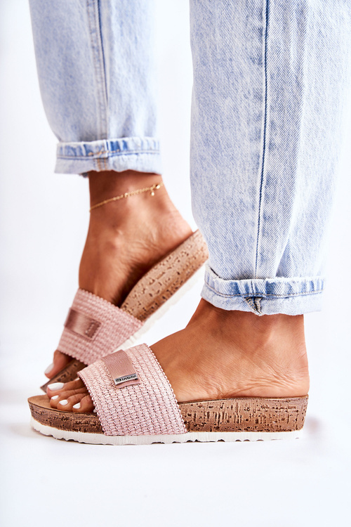 Жіночі класичні тапочки Inblu NM000025 Рожеві