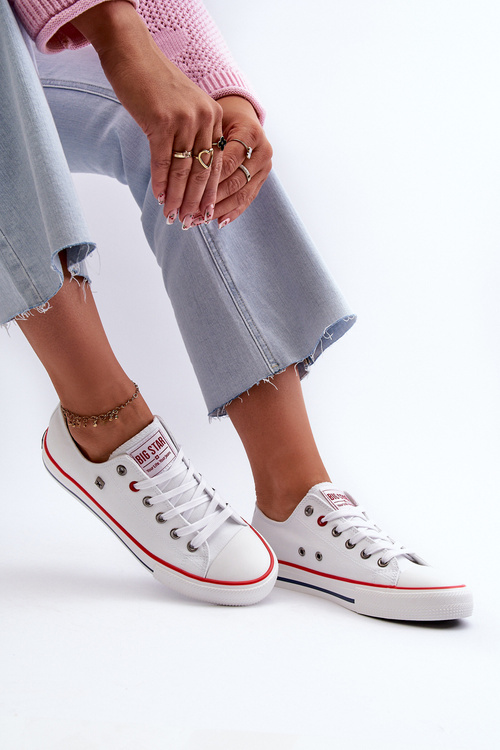 Жіночі кросівки Big Star NN274656 HI-POLY SYSTEM Білі